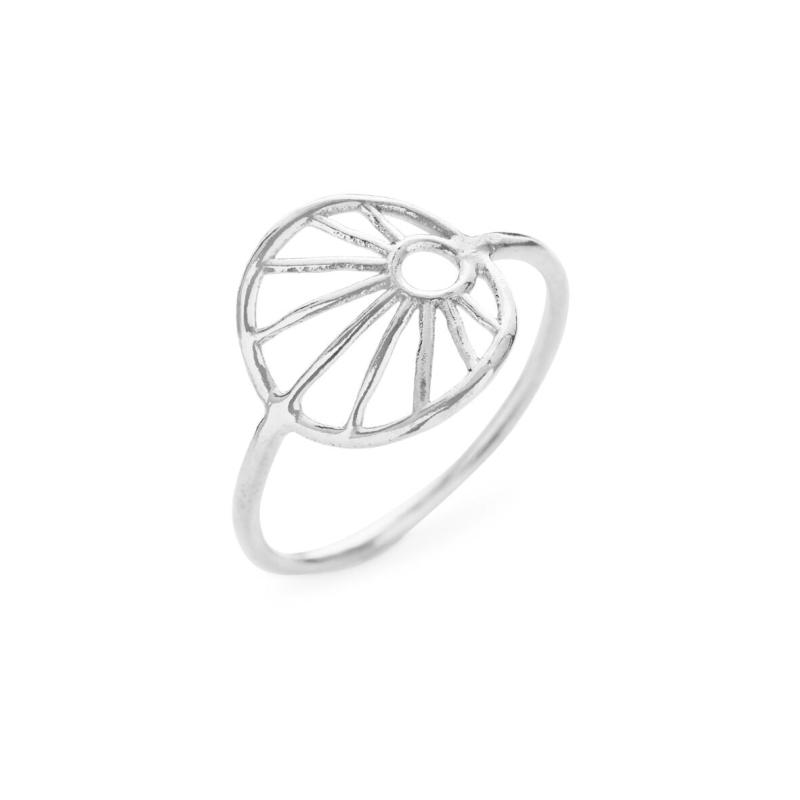 Susanne Friis Bjørner Ring Sfb Ring ølv Med Trådmønster 1695 1 - Fingerringe