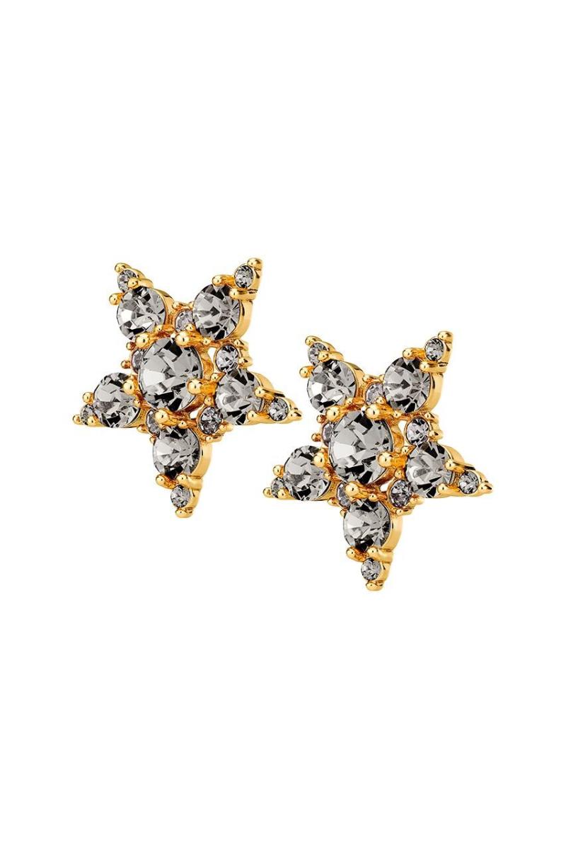 Guld Dyrbergkern Gemini Ørering, Farve: , Onesize, Dame - Dyrberg Kern Øreringe  - 5703885364650