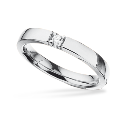 Scrouples Ilove ølv Ring Med Diamant 7112,1 - Scrouples Fingerringe  - 1233690237077