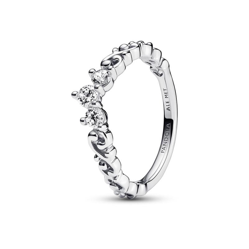 Pandora Royal Tiara Ring ølv Med 192232c01 - Pandora Fingerringe  - 1233690168166