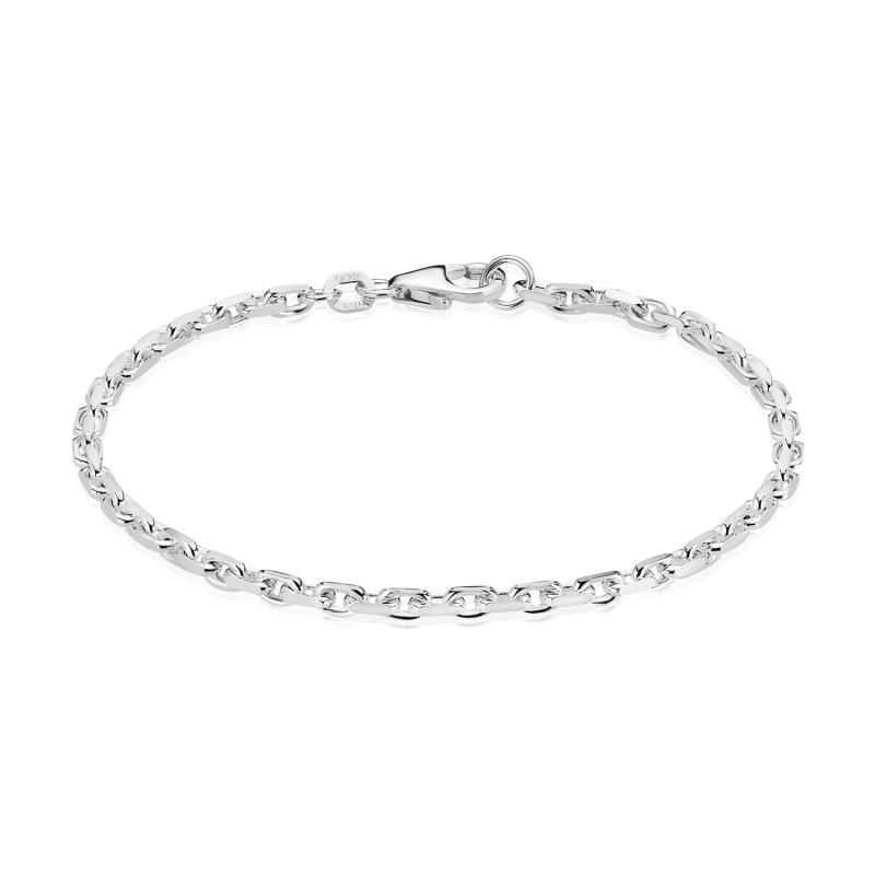Bnh Anker Facet ølv Armbånd Med Karabin å - Bnh Armbånd  - 1233690175973