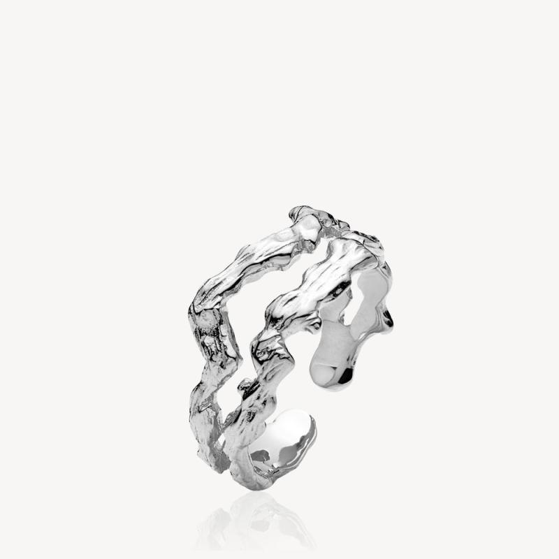 Sølv Signe Kragh Sistie Ring ølv And Adjustable - Sistie Fingerringe
