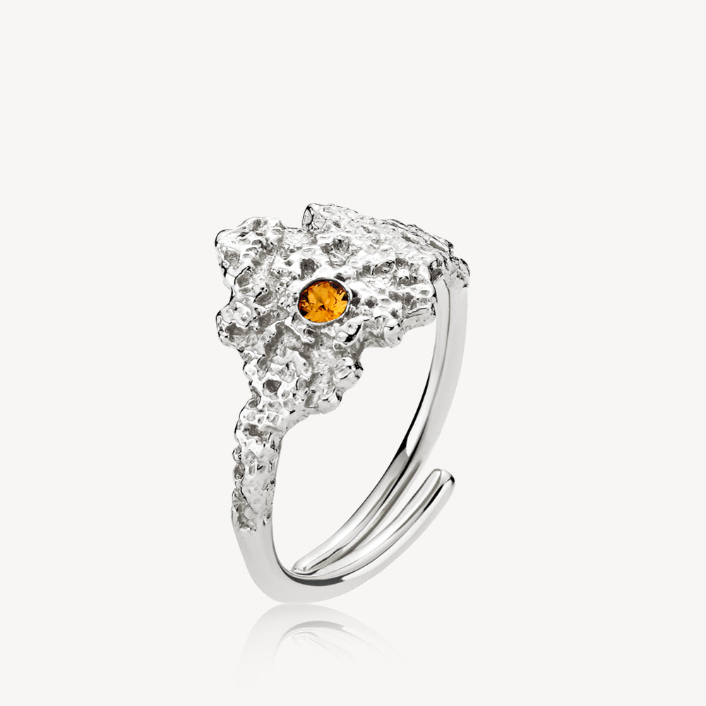 Sølv Silke Sistie Ring Genbrugs Onesize - Sistie Fingerringe  - 5710143076859