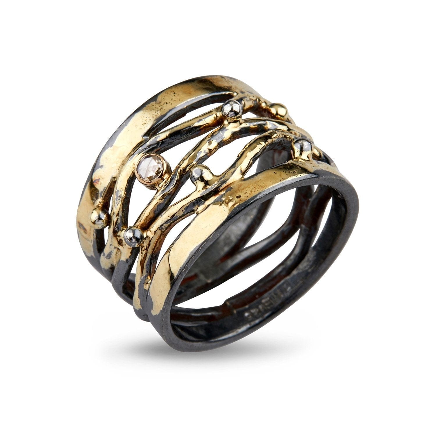Ring Benedict Golden - Bybirdie.dk Fingerringe