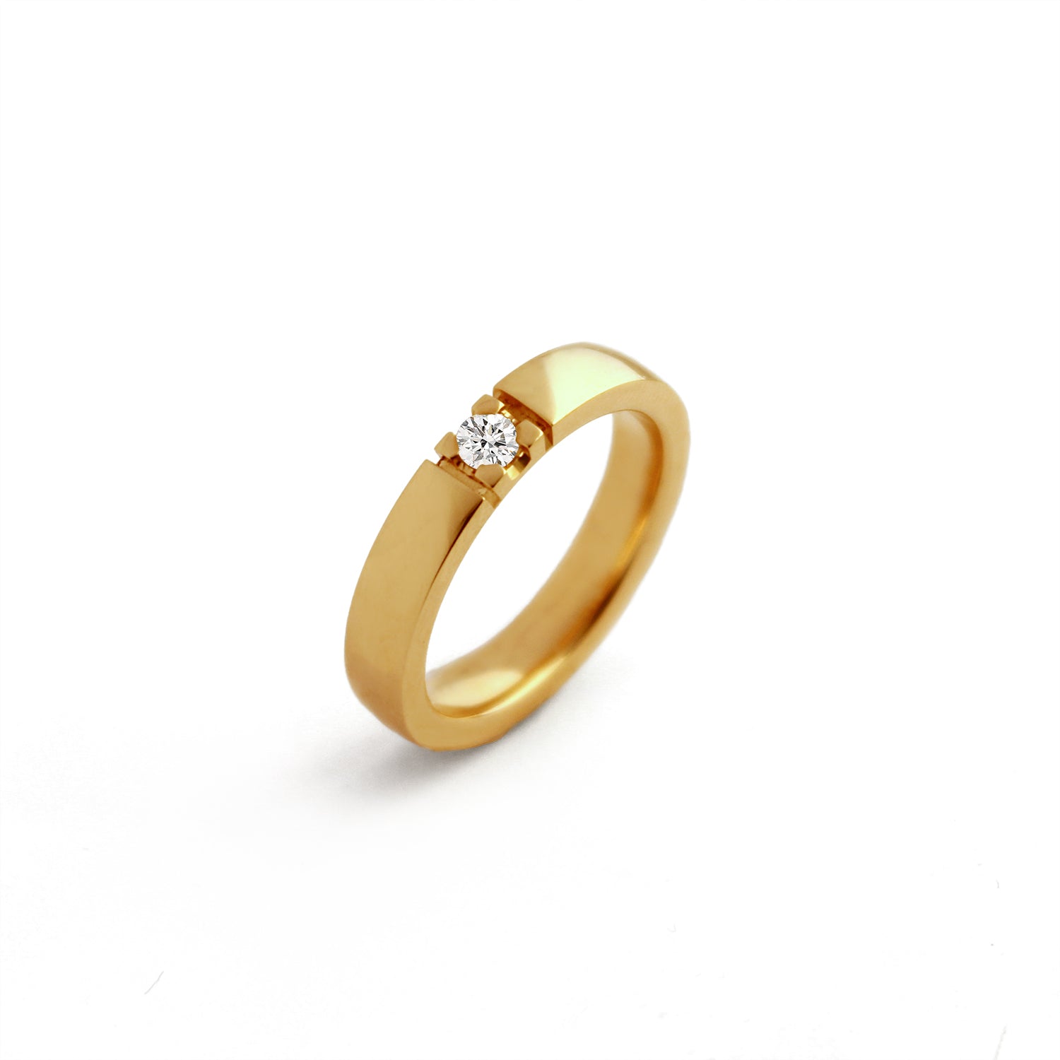 Lind Ring Alliancering Med Brillanter - Lind Fingerringe  - 1233690001753