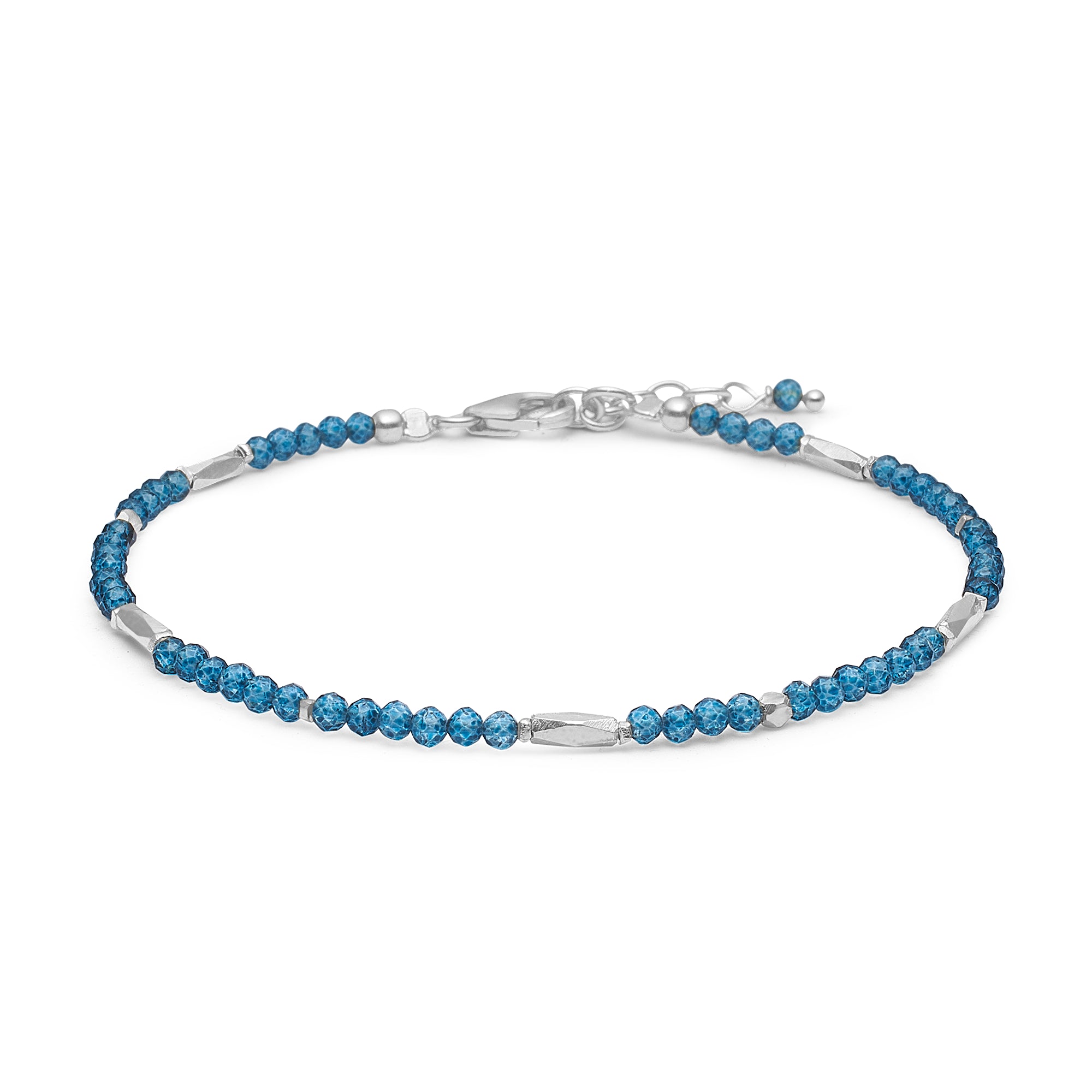 Grøn Studio Evergreen Armbånd Med London Blue Topas 8156851 - Studio Z Armbånd  - 1233690205021