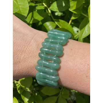Aventurin Armbånd Bred Krystal Armbånd Godkarmashop - Godkarmashop Armbånd