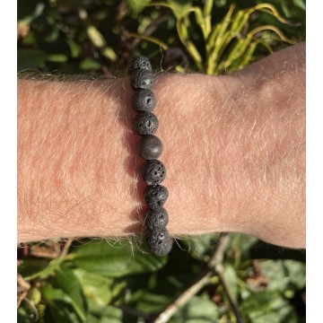 Lava Herre Armbånd Krystal Armbånd Til Mænd Godkarmashop - G. Wurm Armbånd
